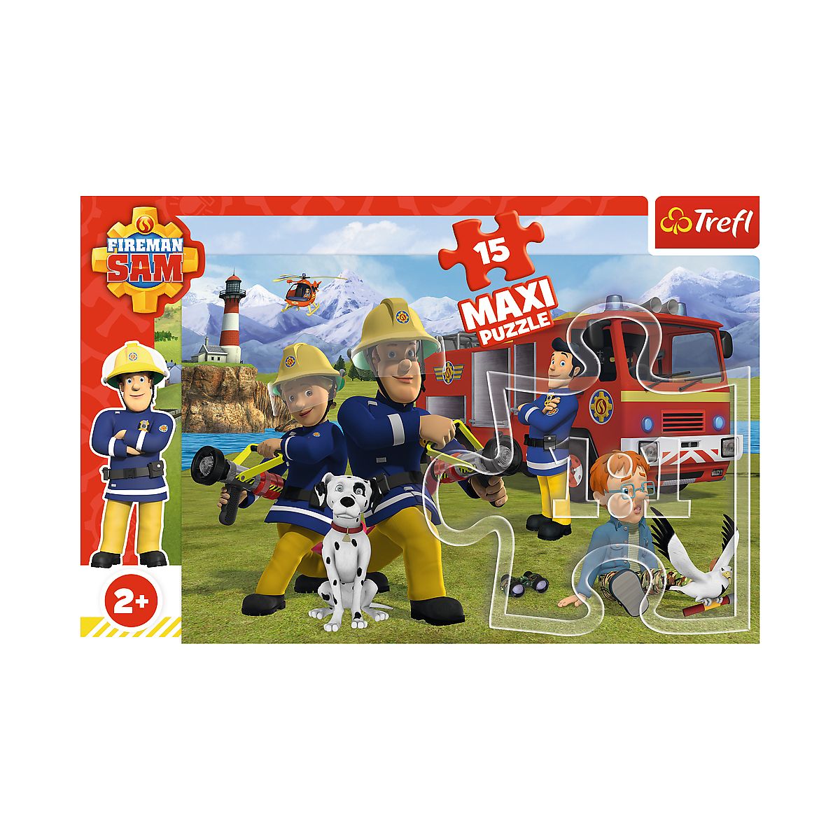 Puzzle Drużyna w akcji 15 el. Trefl (14333)