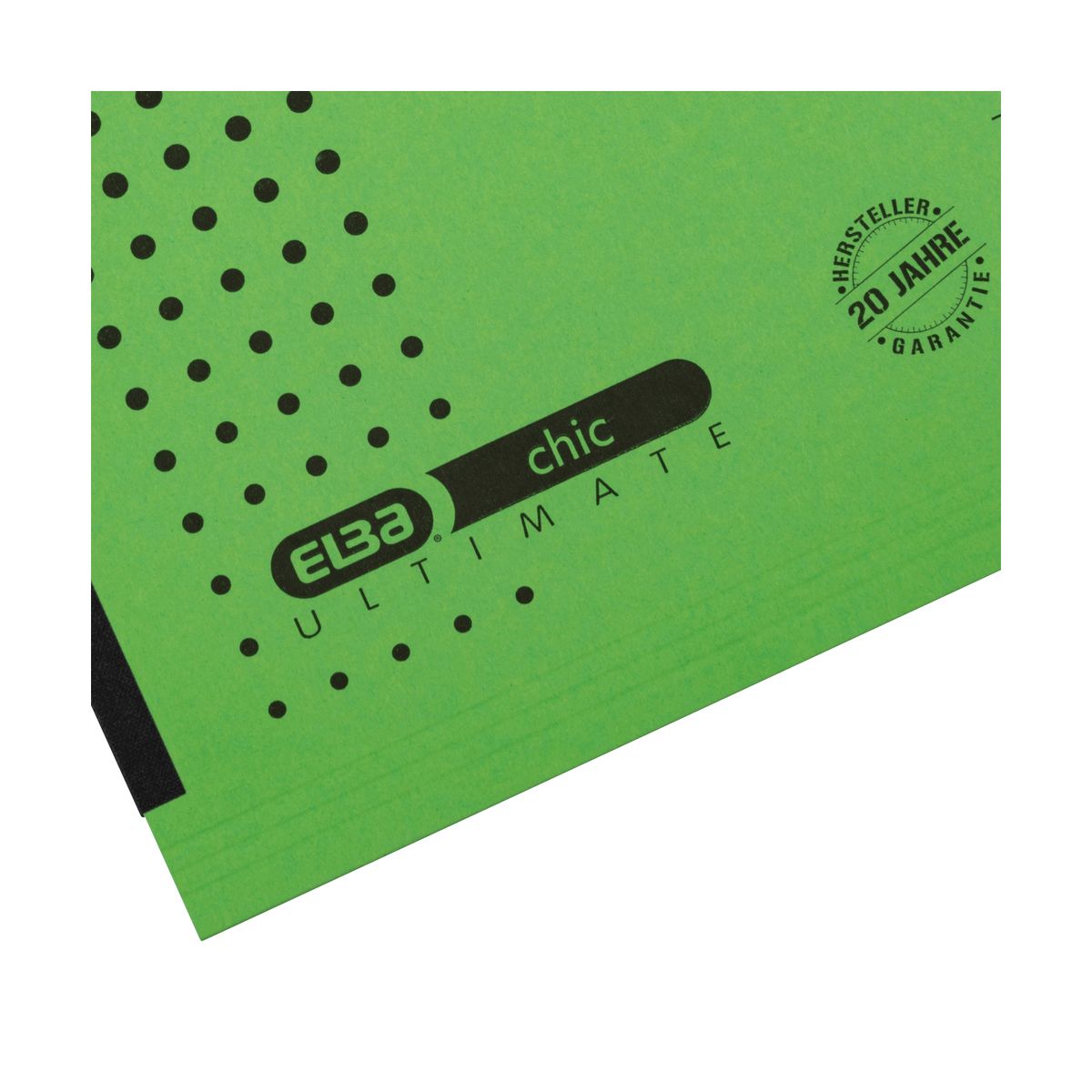 Teczka zawieszkowa Chic Ultimate A4 zielony karton 230g Elba (100552104)