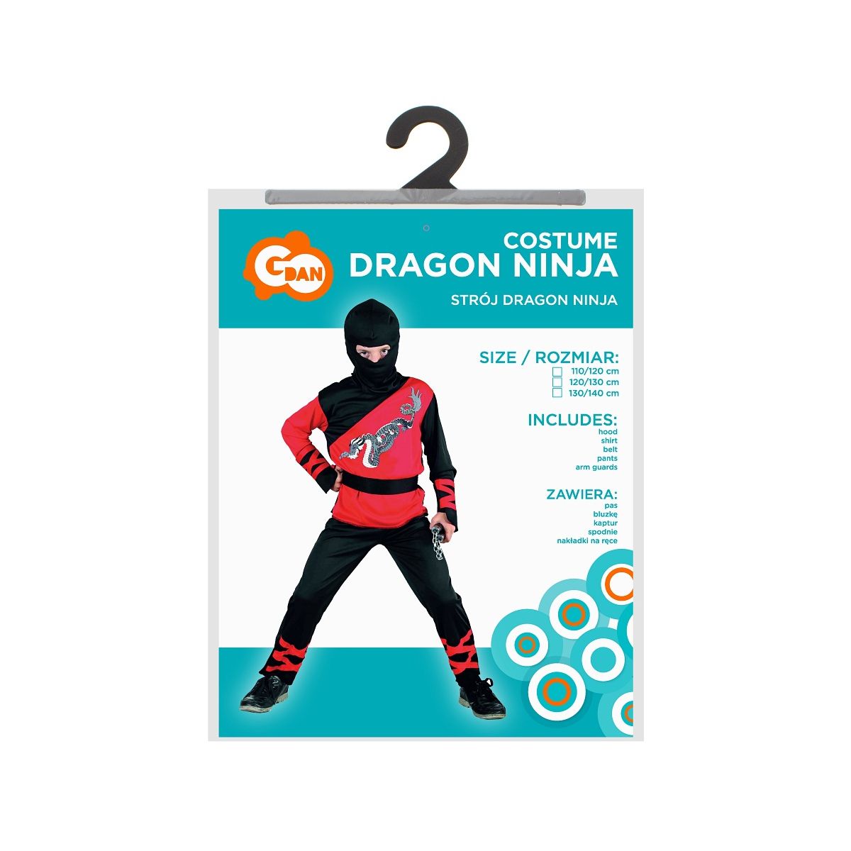 Kostium DRAGON NINJA Godan (087675/110)