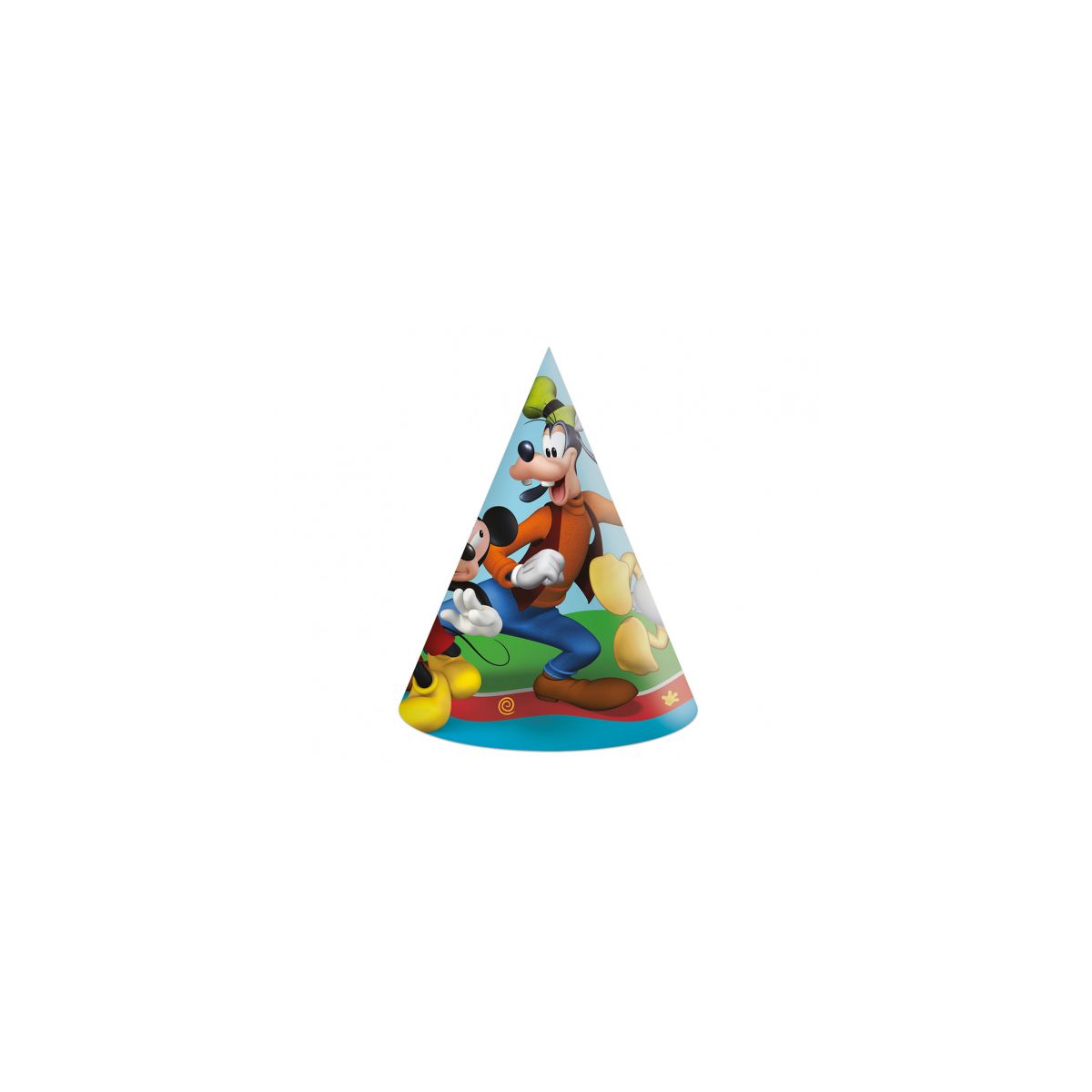 Czapka party Mickey mix papier Godan (93940)