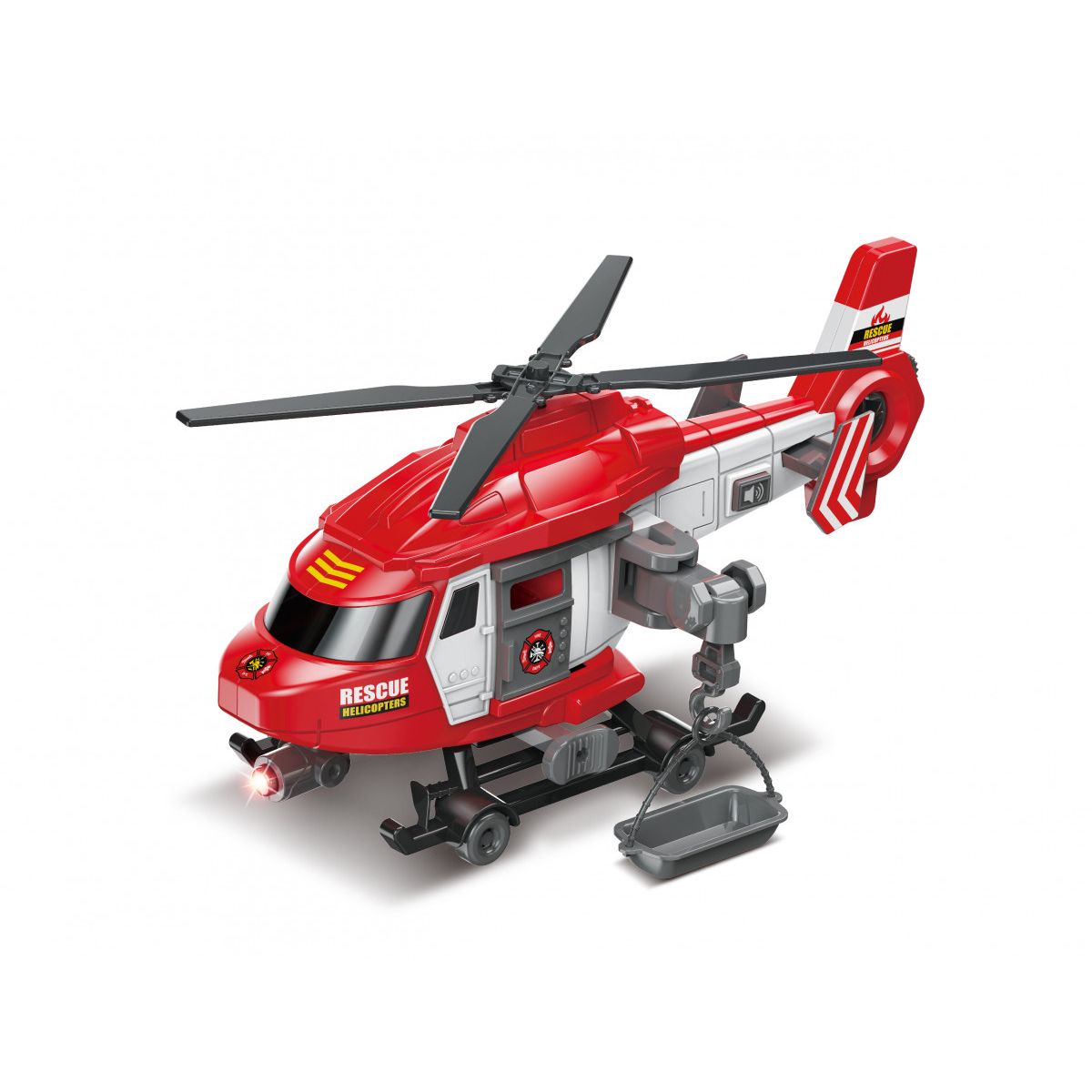 Helikopter czerwony Lean (22965)