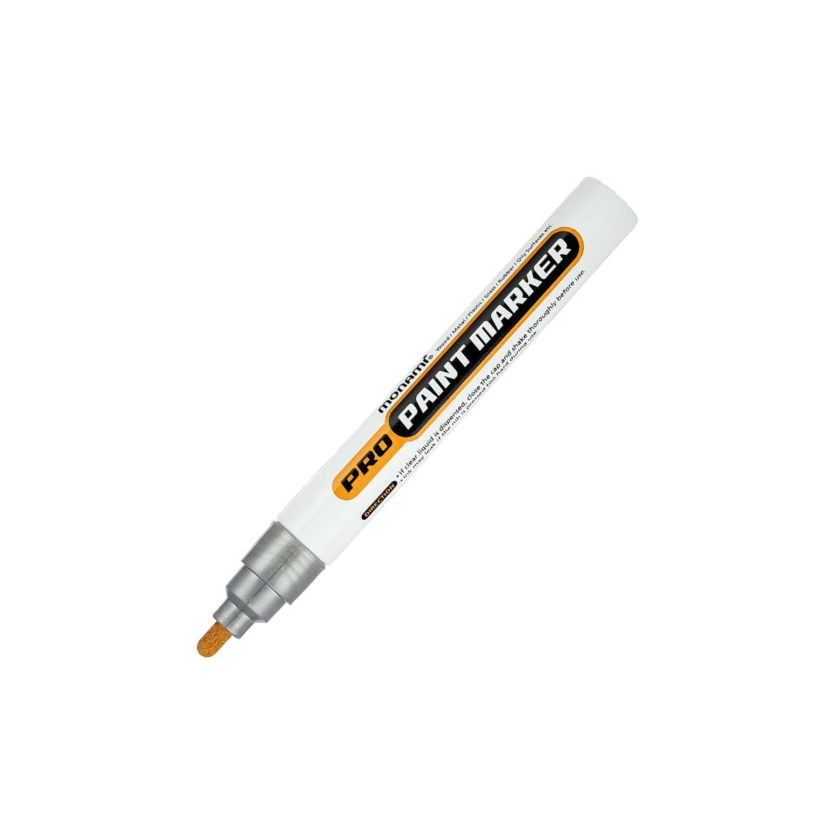 Marker olejowy Monami ProPaint 2080151050 srebrny 2,0mm okrągła końcówka (160-2482)