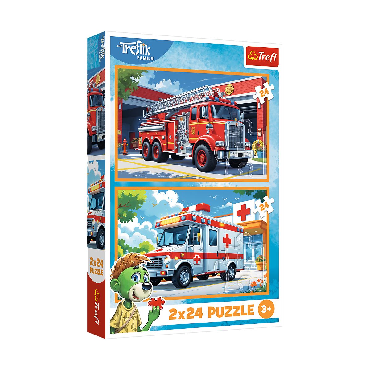 Puzzle Trefliki W krainie radości Trefl (34447)