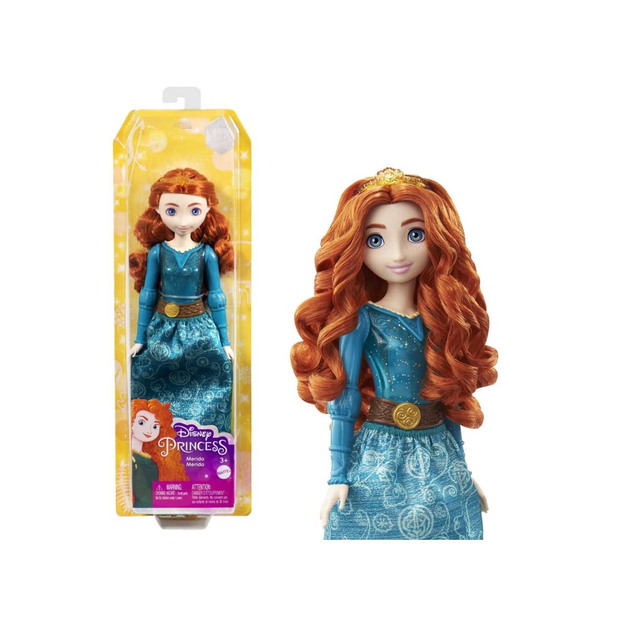 Lalka Disney księżniczka mix wzorów [mm:] 290 Mattel (HLW02)