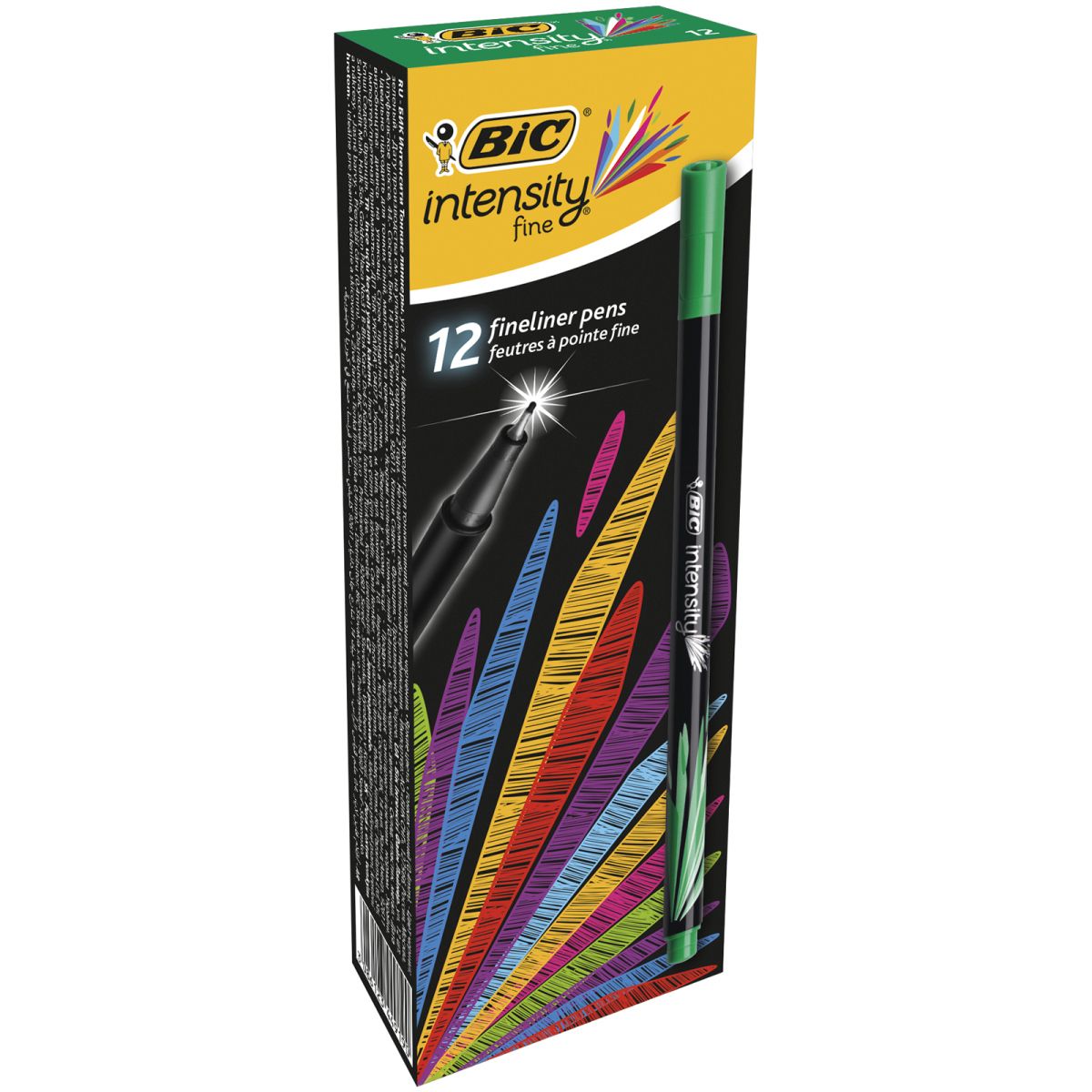 Cienkopis Bic POINT zielony 0,4mm 1kol. (942068)