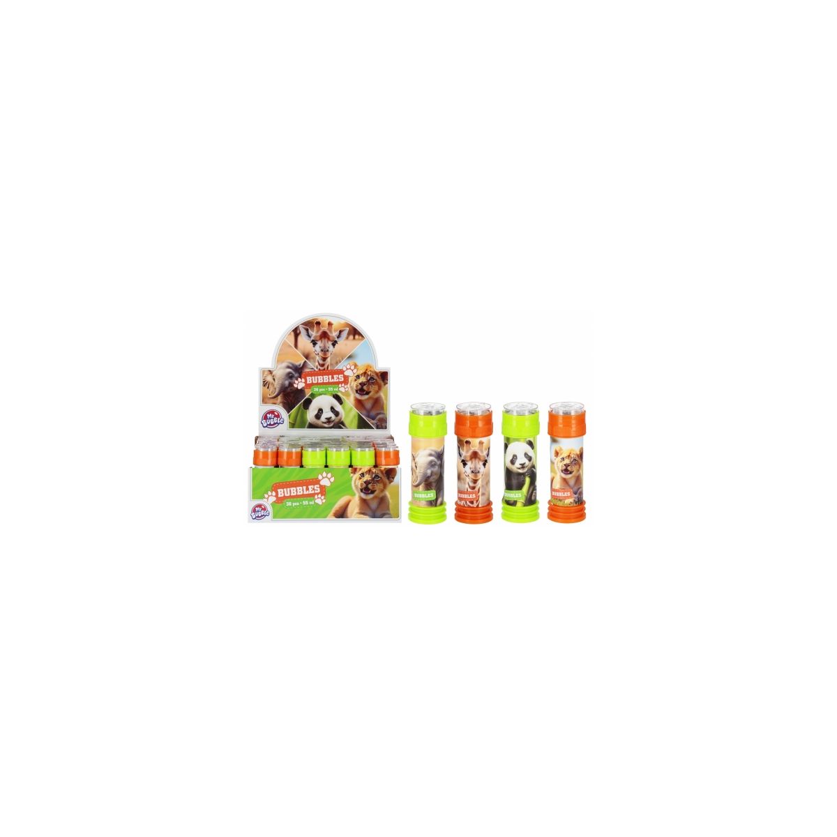 Bańki mydlane 55 ml Cute Wild My Bubble (553622)