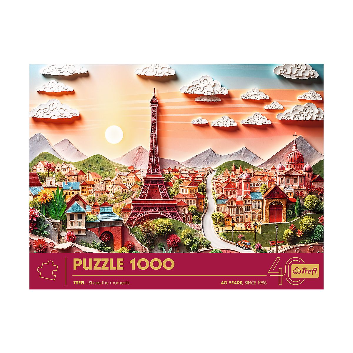 Puzzle Jubileuszowe Paryż 1000 el. Trefl (40044)