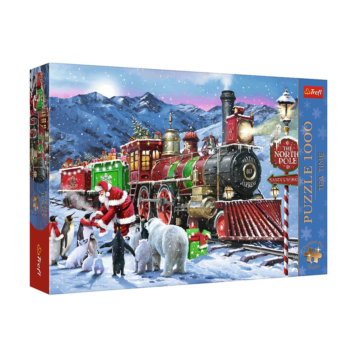 Puzzle Xmass Świąteczny pociąg Trefl (12087)