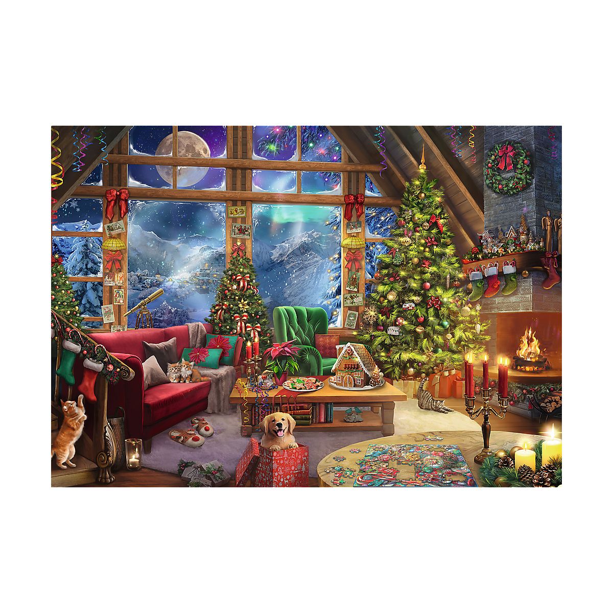 Puzzle Xmass Święta w górach Trefl (37540)