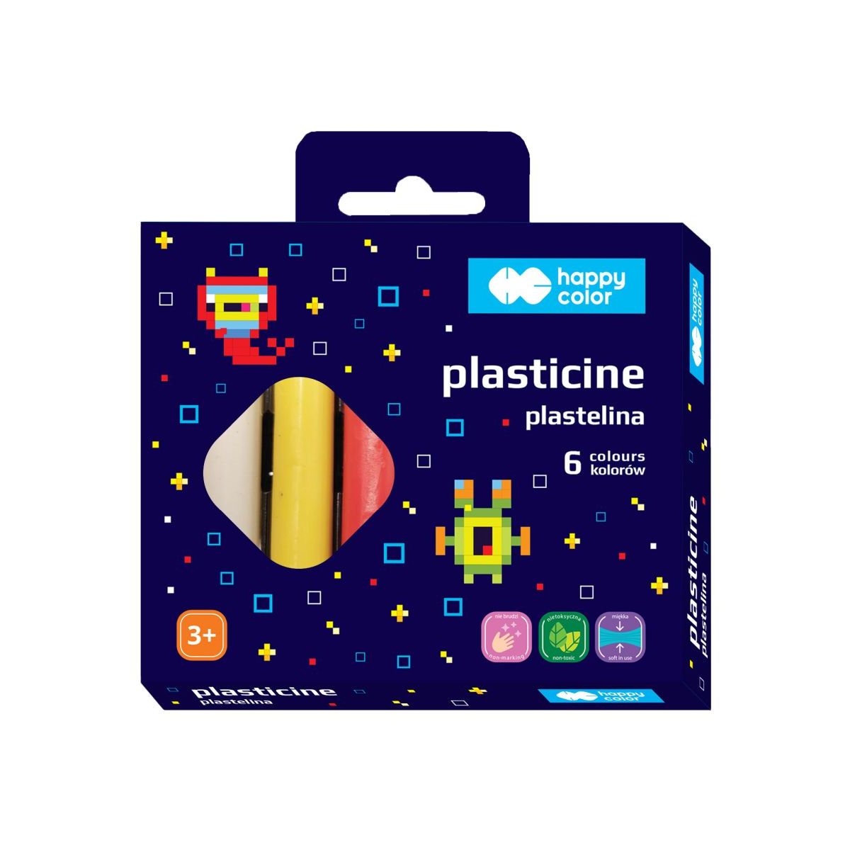 Plastelina Happy Color Pixi Planet (HA 2110 PPK6)