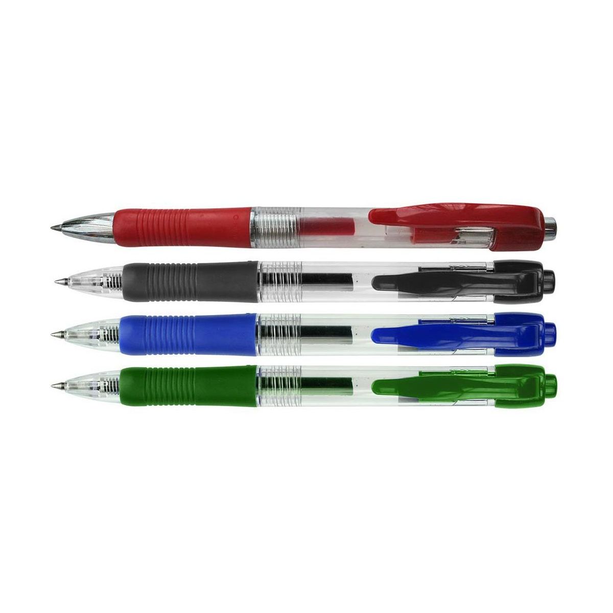 Komplet długopisów żelowych automatycznych GP1102 4 kolory