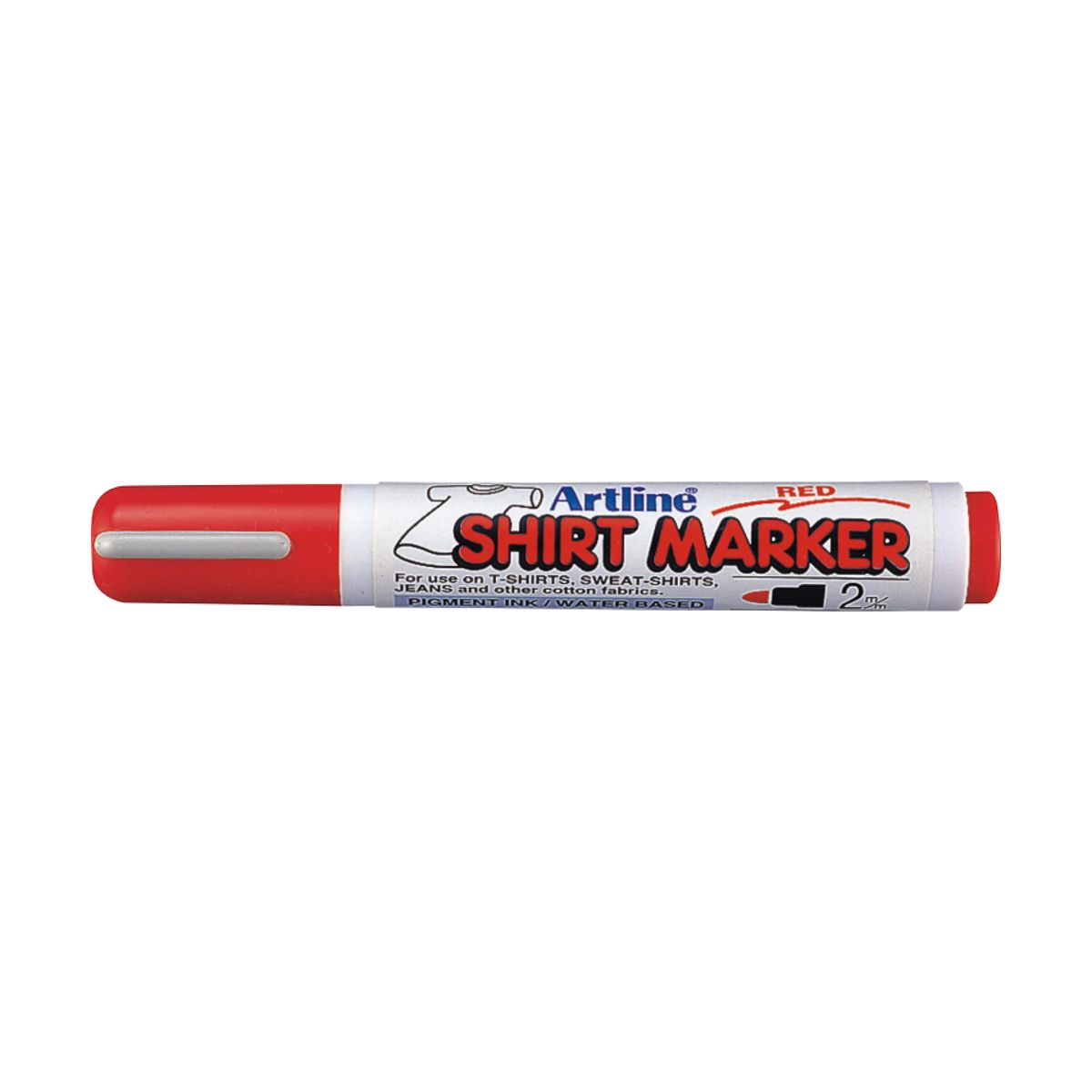 Marker specjalistyczny do odzieży czerwony okrągła końcówka Artline (AR-002 2 2)