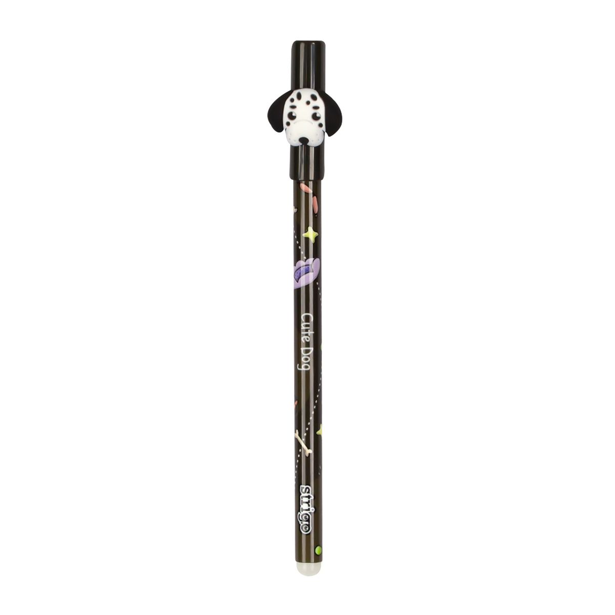 Długopis wymazywalny wymazywalny PIES 5902315577657 niebieski 0,5mm Strigo (SSC202)