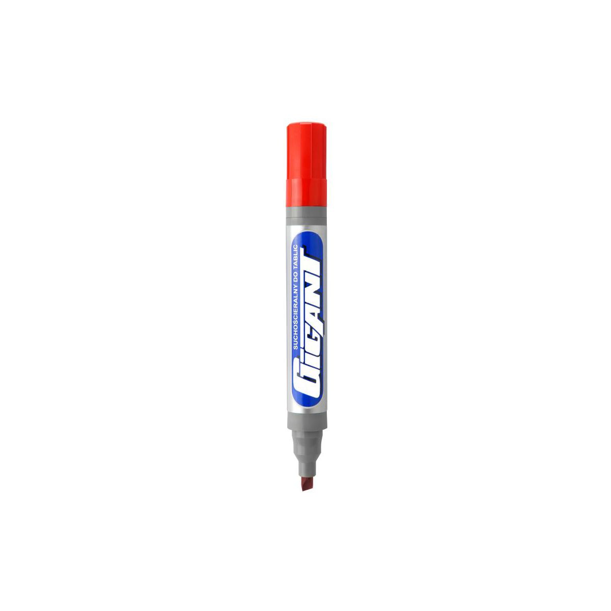 Marker suchościeralny Kamet suchościeralny czerwony 1,5-2,5mm ścięta końcówka