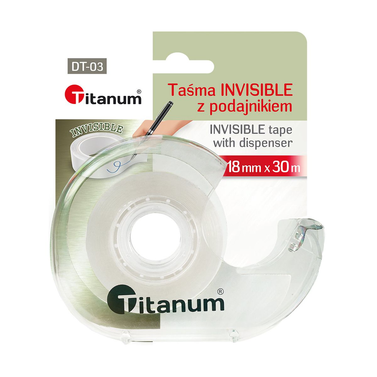Podajnik do taśmy Invisible Titanum (DT-03)
