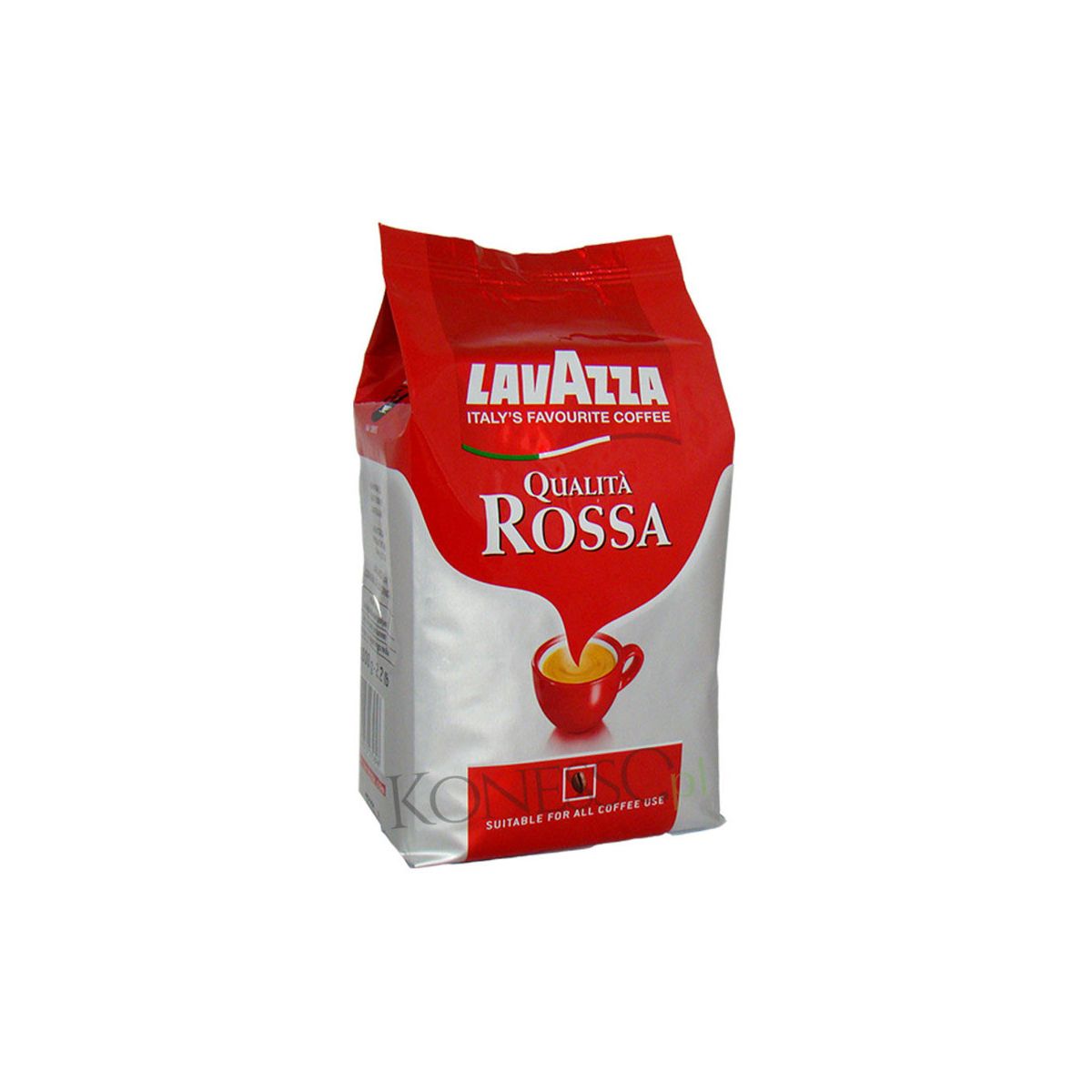 Kawa Lavazza ziarno Rossa