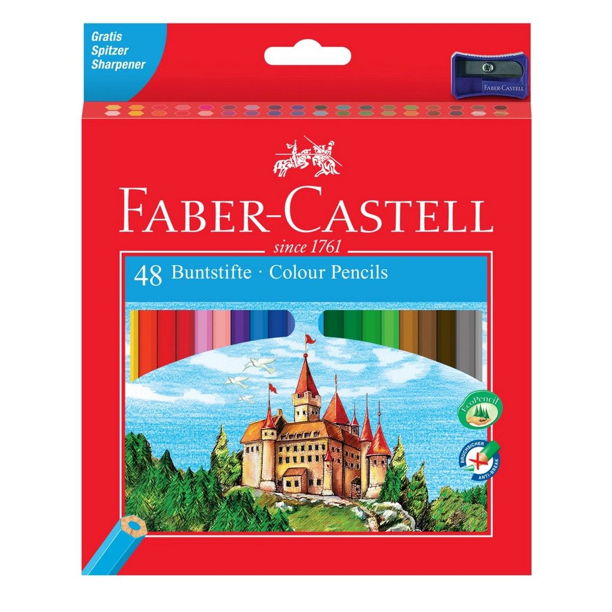 Kredki ołówkowe Faber Castell 48 kol.