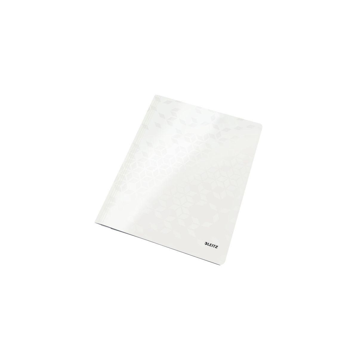 Skoroszyt WOW A4 biały perłowy karton 80g Leitz (30010001)