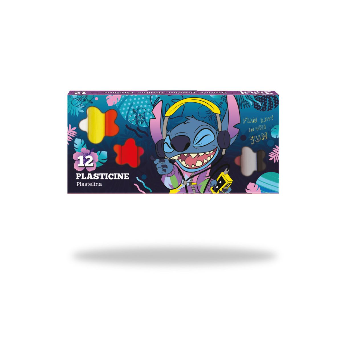 Plastelina 12 kol. Stitch mix Patio (54823PTR)