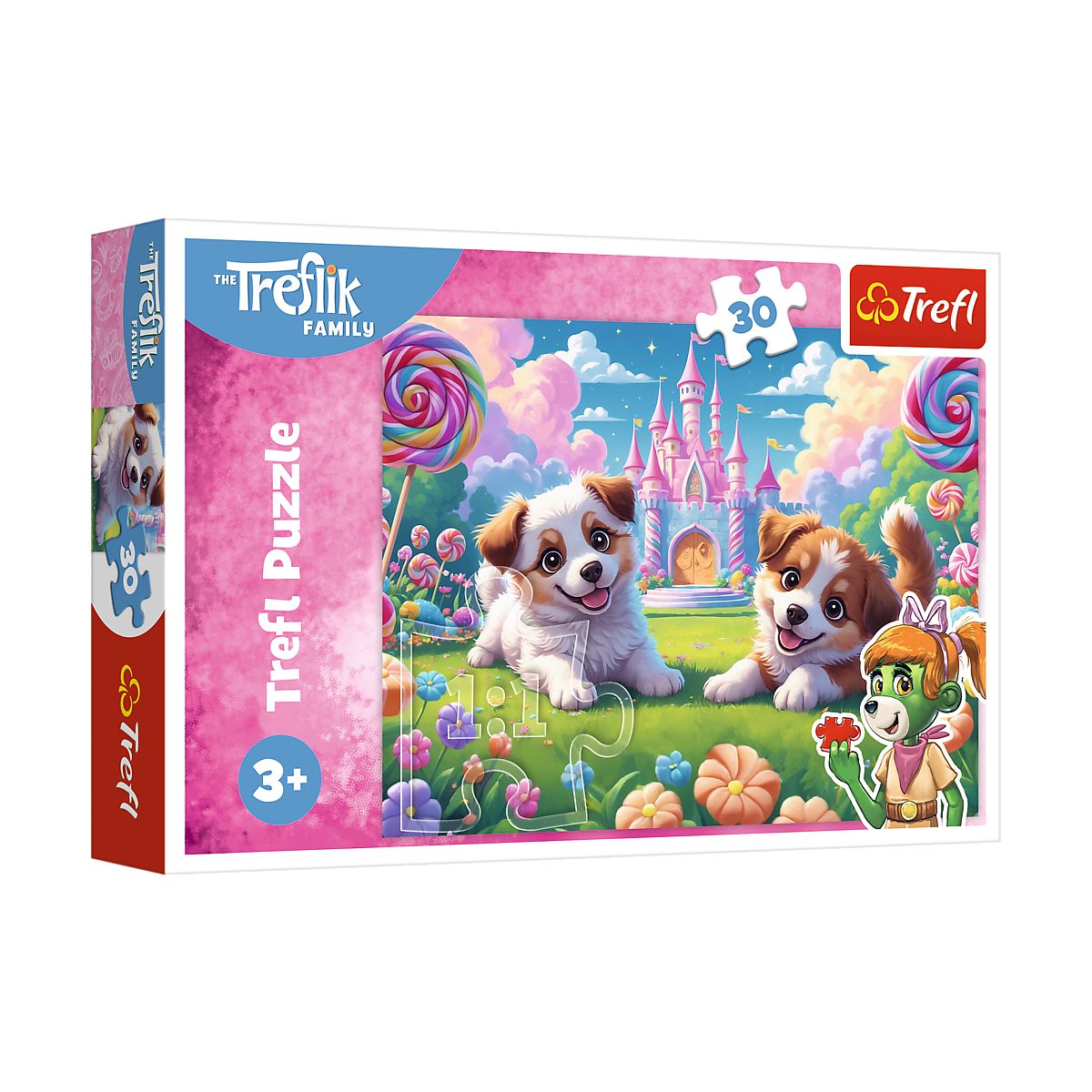 Puzzle Trefliki Świat pełen uśmiechu 30 el. Trefl (18319)