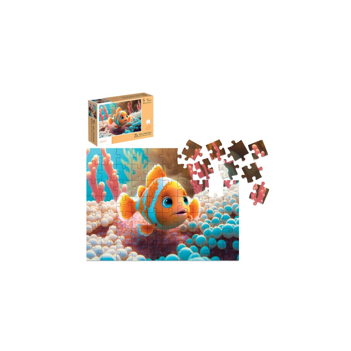 Puzzle Rybka Milliwood (50189)
