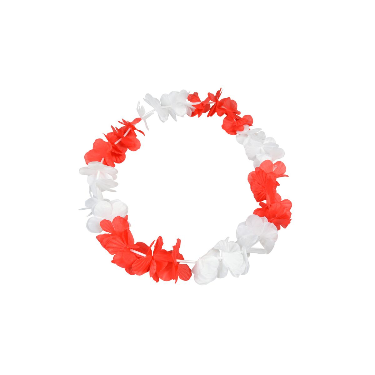 Naszyjnik hawajski Biało-Czerwoni Arpex (SP7288)