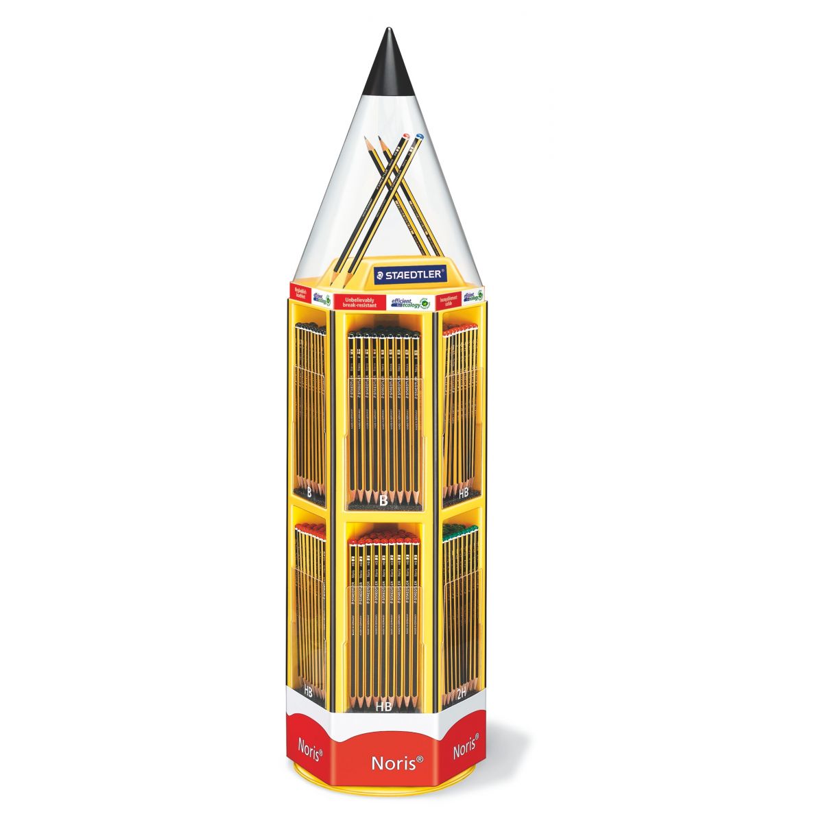 Ołówek techniczny Staedtler Noris display 576 szt.