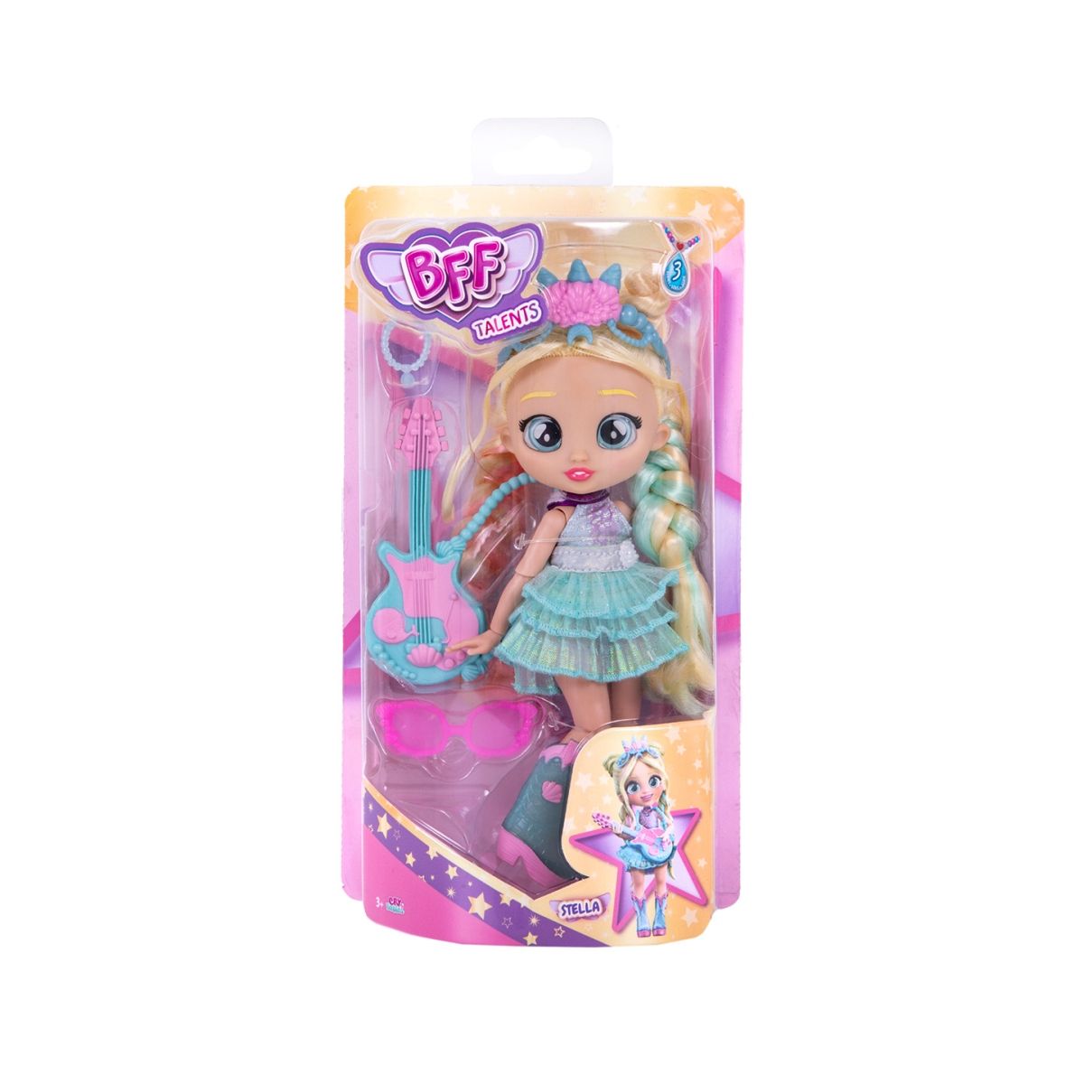 Lalka Tm Toys Cry Babies BFF Gitarzystka Stella (IMC923706)