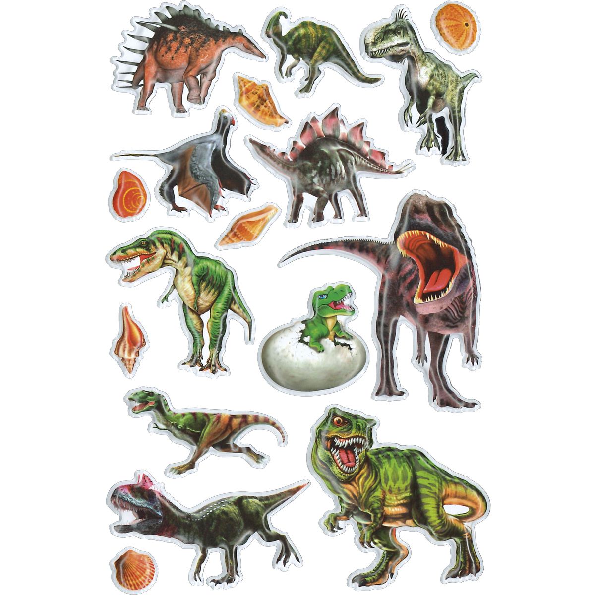 Naklejka (nalepka) Craft-Fun Series dinozaury Titanum (HFF-3)