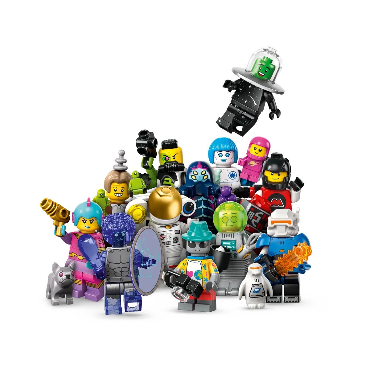 Klocki konstrukcyjne Lego Minifigures Kosmos — seria 26 (71046)