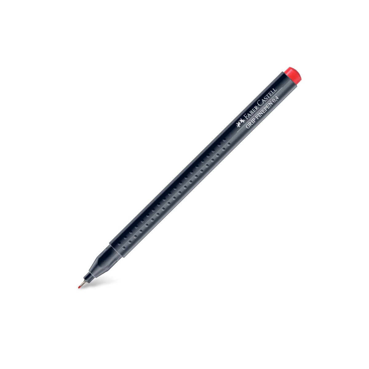 Cienkopis Grip Faber-Castell 0,4mm czerwony  (FC151621)
