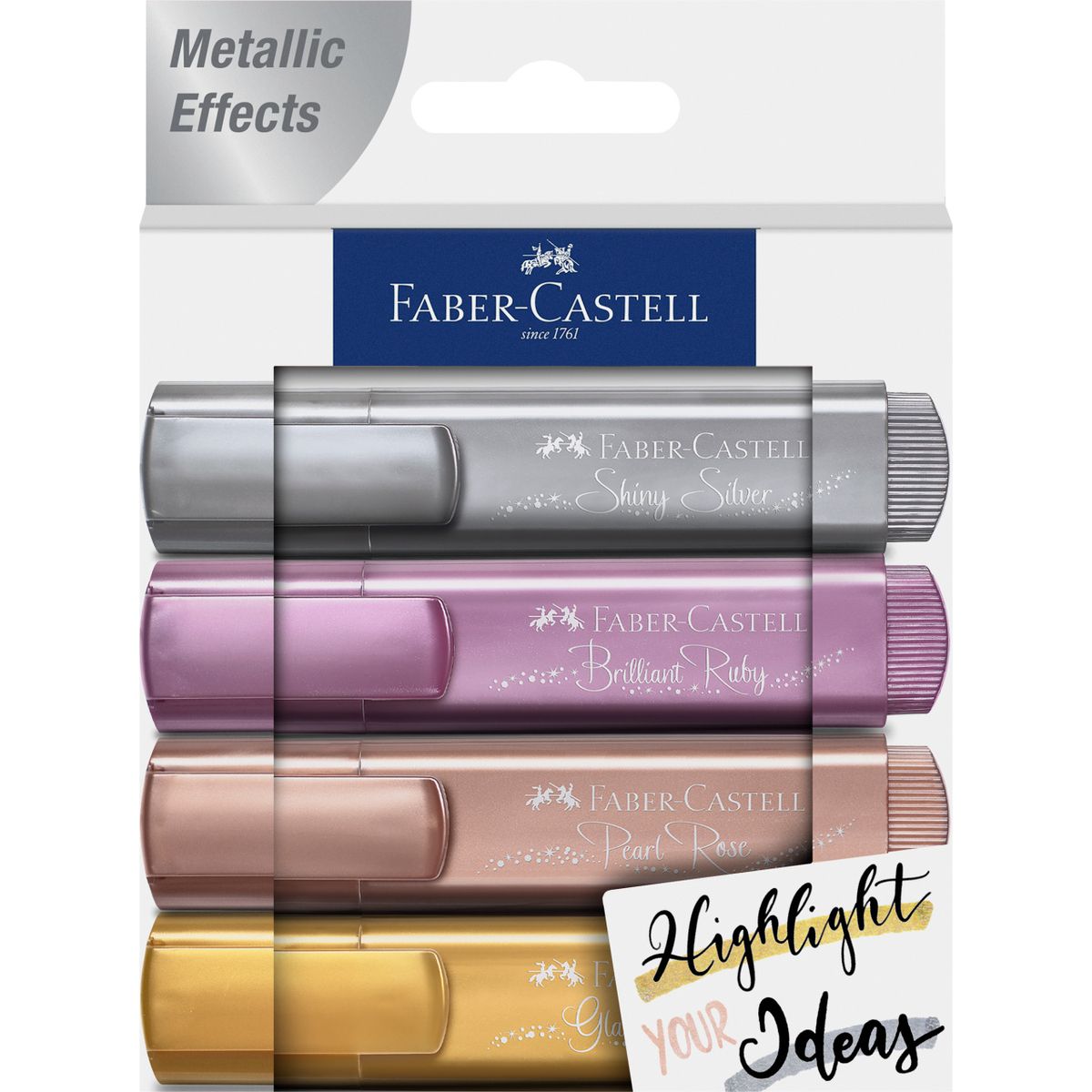 Zakreślacz Metalic Ceative Studio Faber Castell (154623)