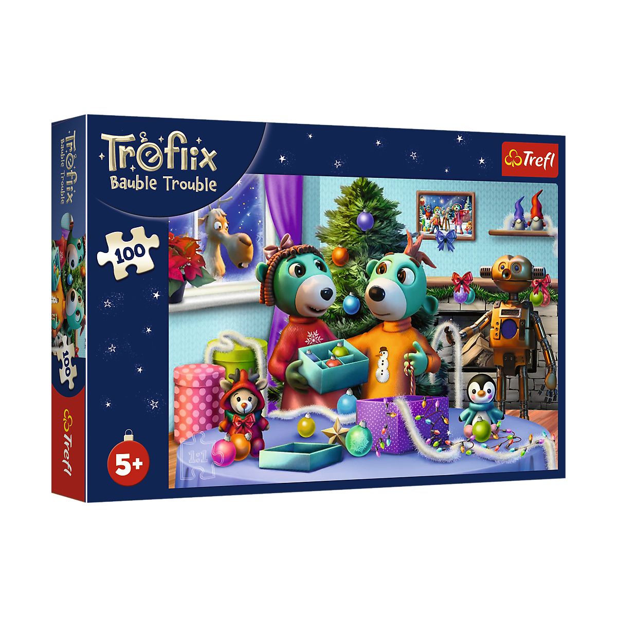 Puzzle Święta Trefliki 100 el. Trefl (16483)
