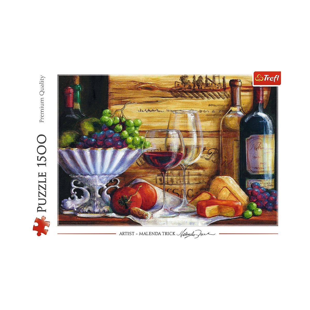 Puzzle Trefl W winnicy 1500 el. (26174)