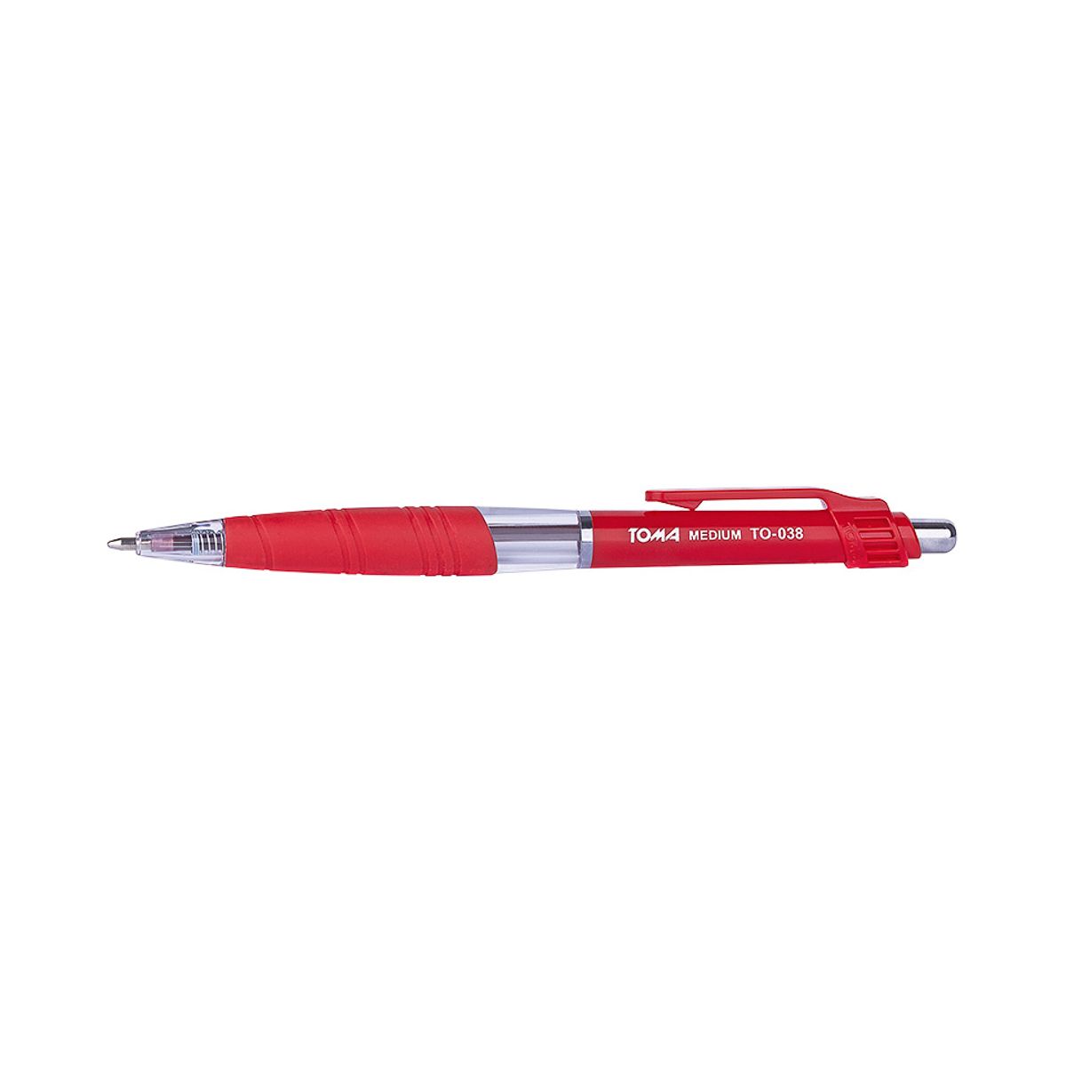 Długopis Toma czerwony 1,0mm (TO-038 2 2)