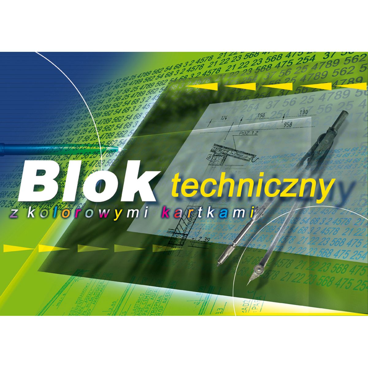 Blok techniczny Kreska