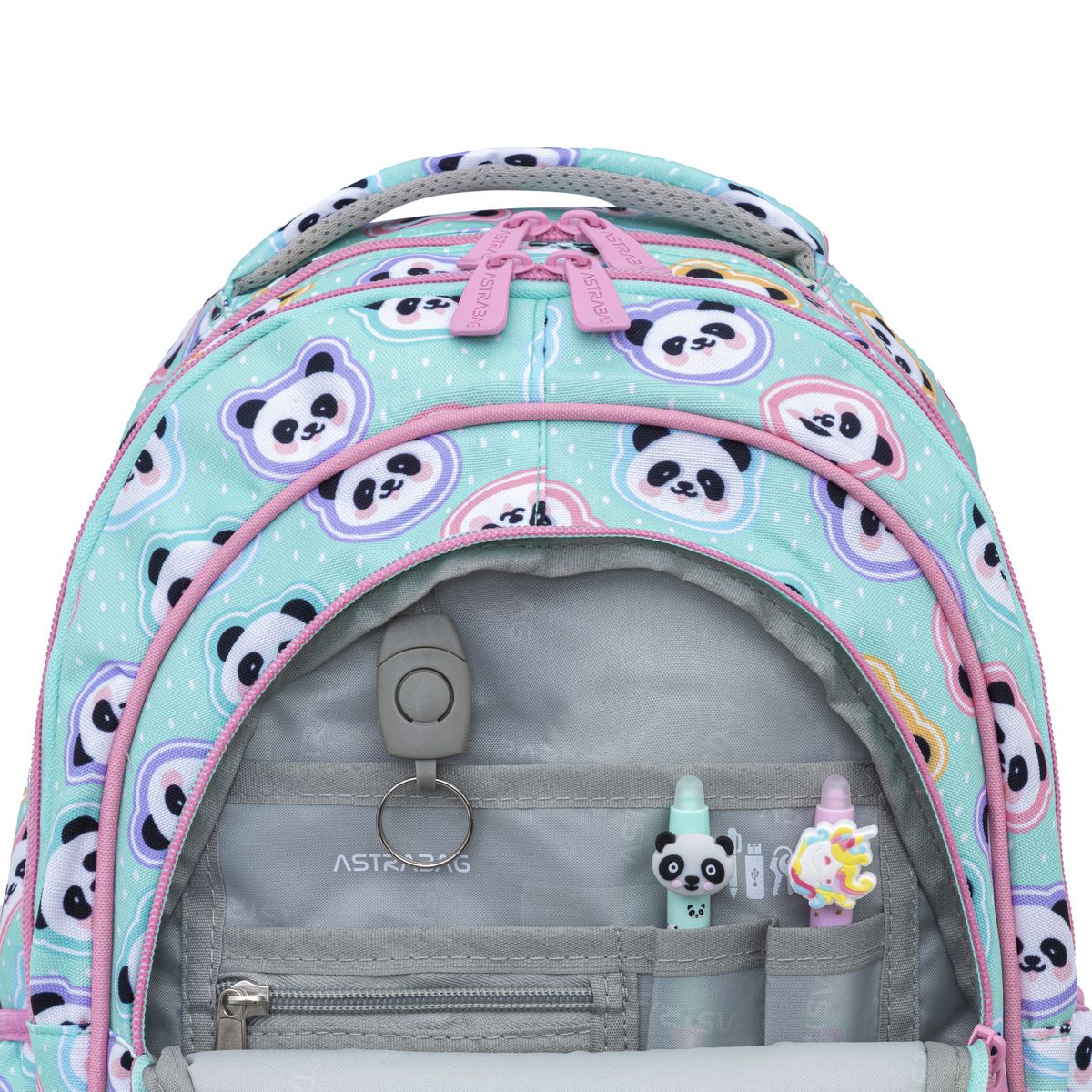 Plecak Astrabag Minty Pandas wkład Astra (502025010)