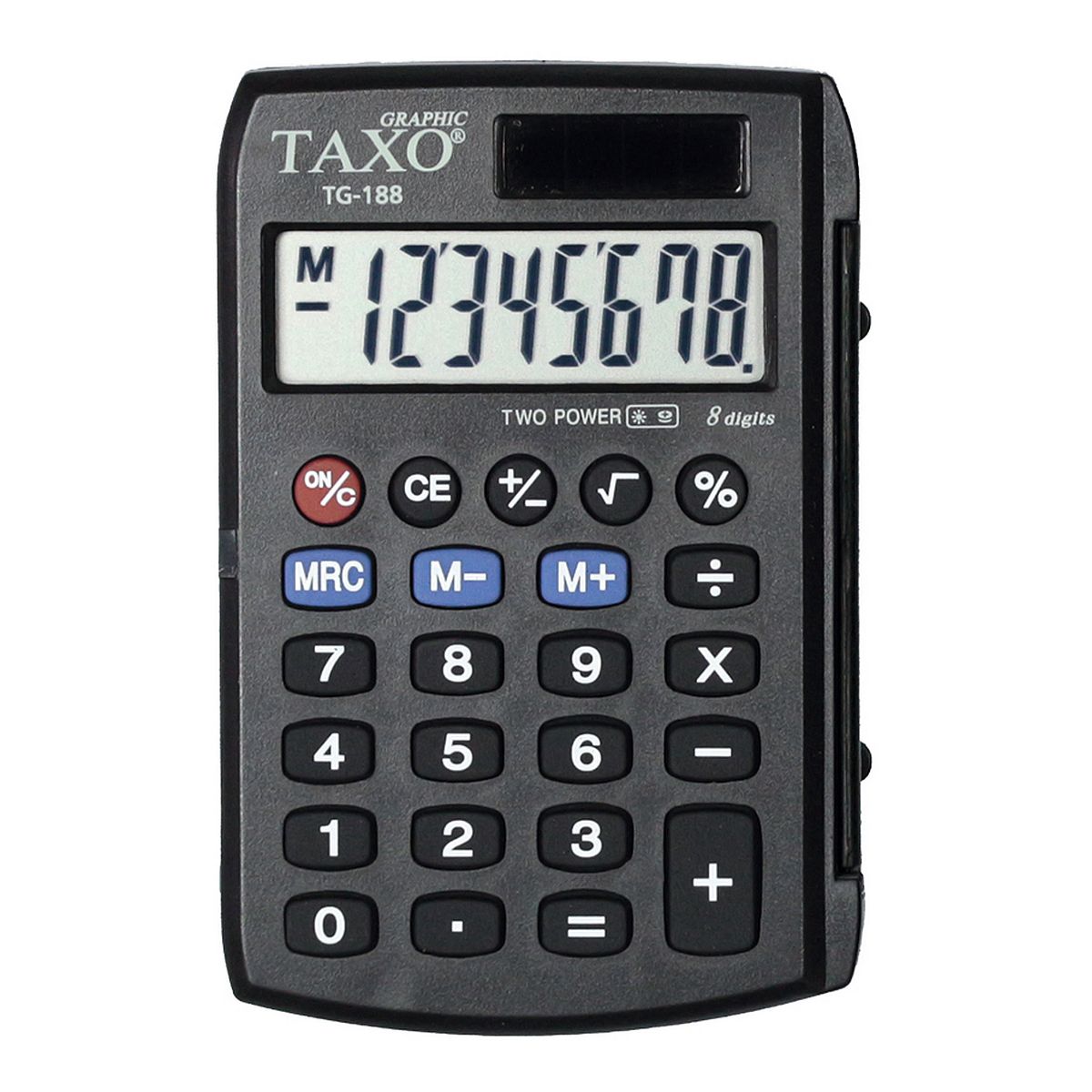 Kalkulator kieszonkowy TG-188 Taxo Graphic 8-pozycyjny