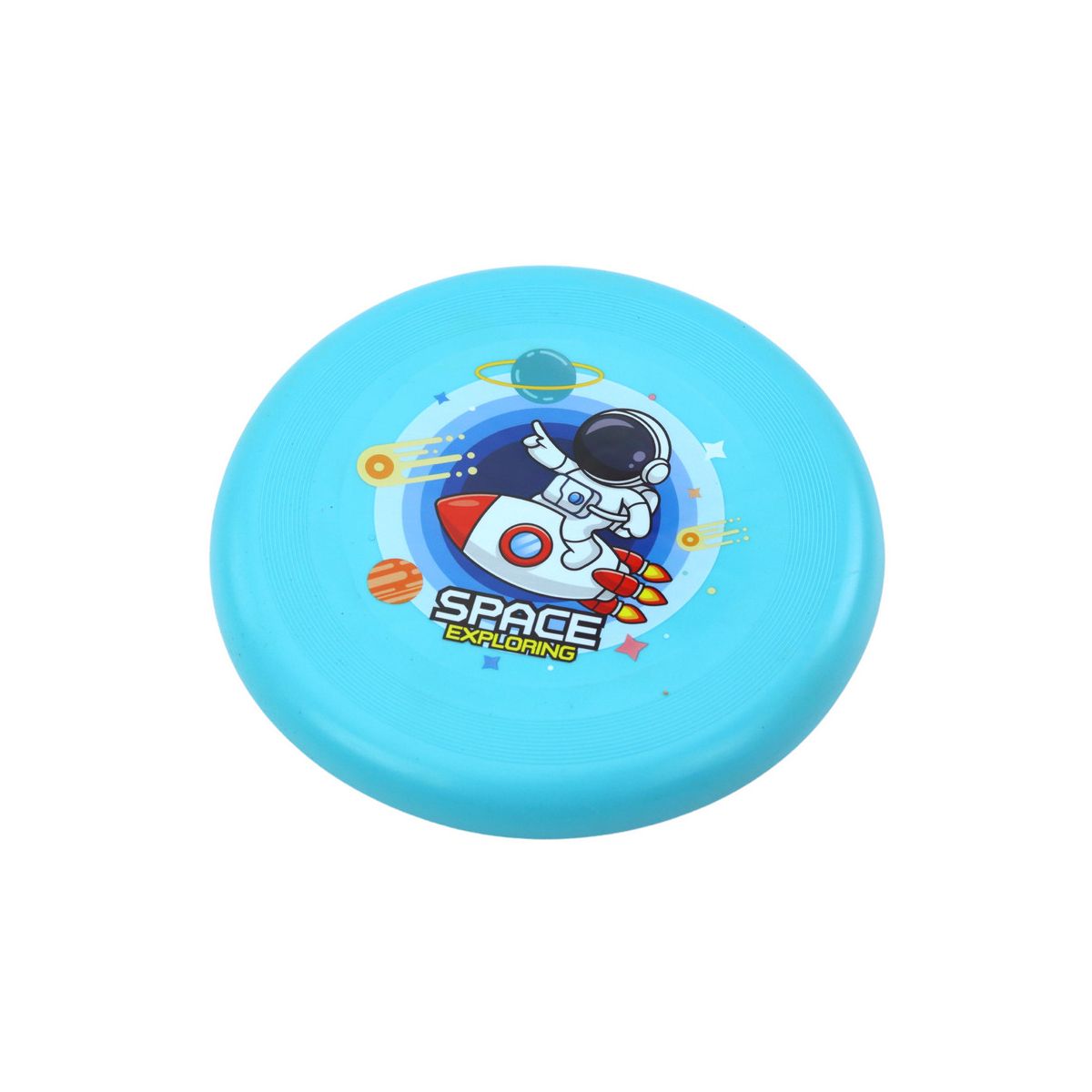 Dysk latający Frisbee Kosmonauta Niebieski 20cm Lean (17517)