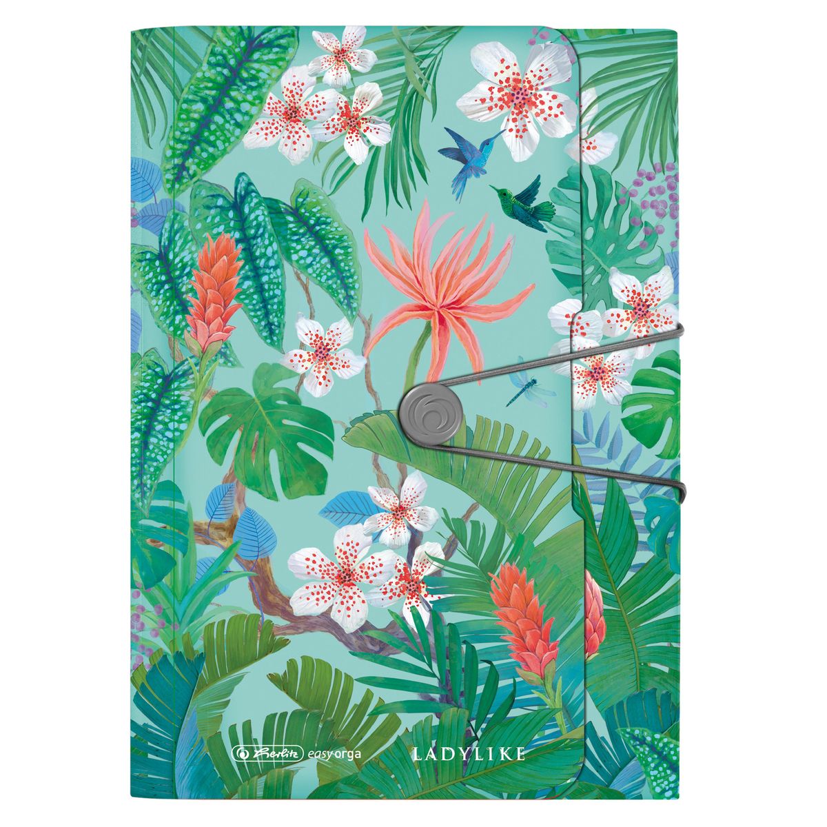 Teczka z przegródkami Herlitz Ladylike Jungle A4 12 przegródek (50044016)