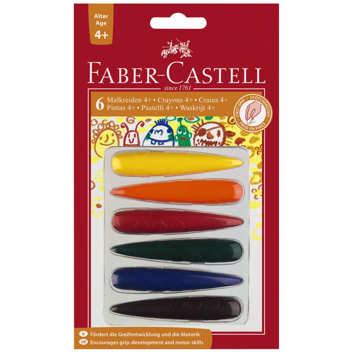 Kredki świecowe Faber Castell (FC120404)