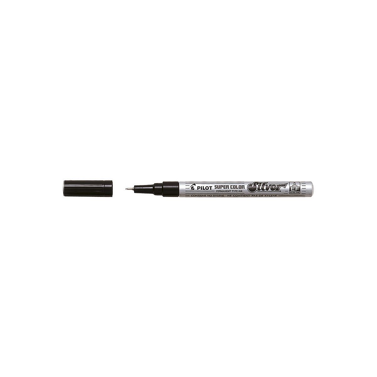 Marker olejowy Pilot srebrny 0,5mm igłowa końcówka (SC-S-EF)