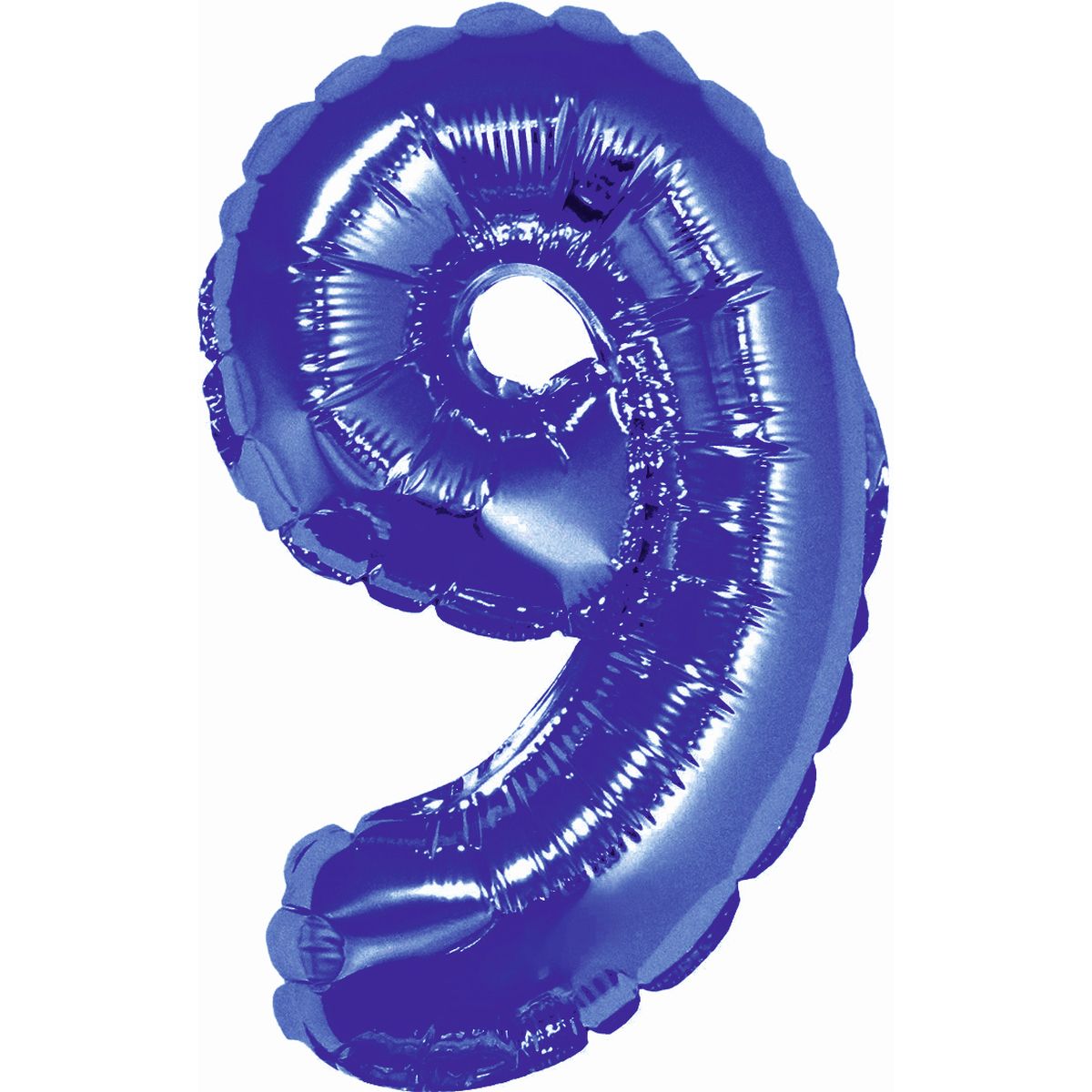 Balon foliowy Godan cyfra 9 niebieski 35 cm (FG-C35N9)