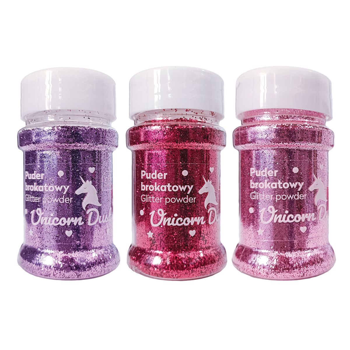 Puder Interdruk UNICORN DUST  9 szt brokat 5902277337115