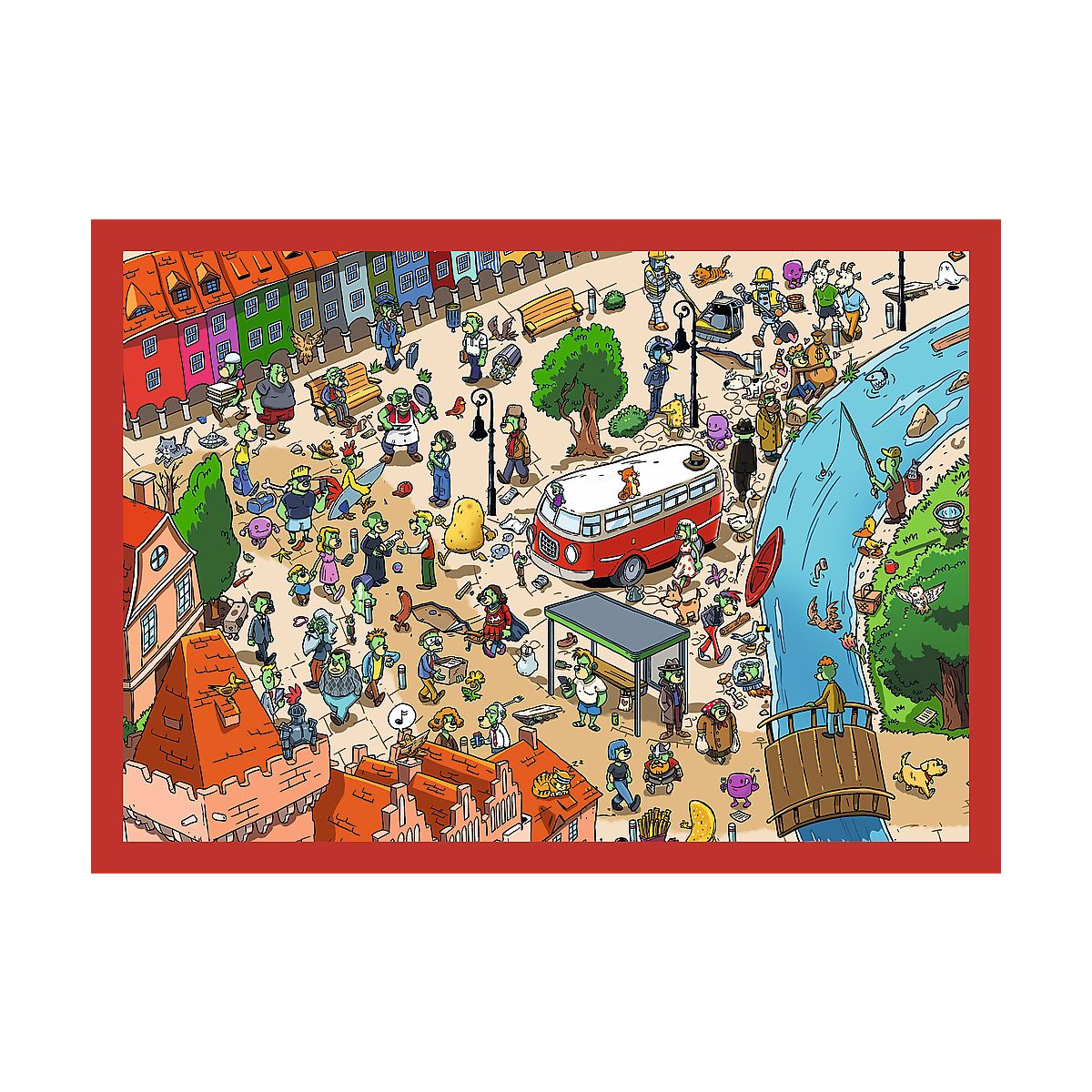 Puzzle Trefliki Podróże Trefl (34675)