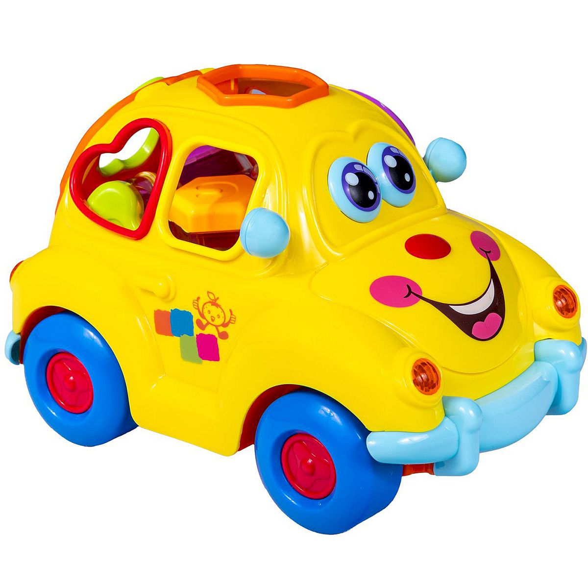 Sorter Zabawne auto z muzyką i światłem Smily Play (SP83668)