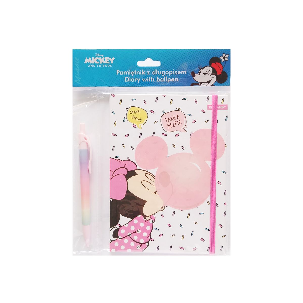 Pamiętnik Beniamin Minnie Mouse Kids (610188)