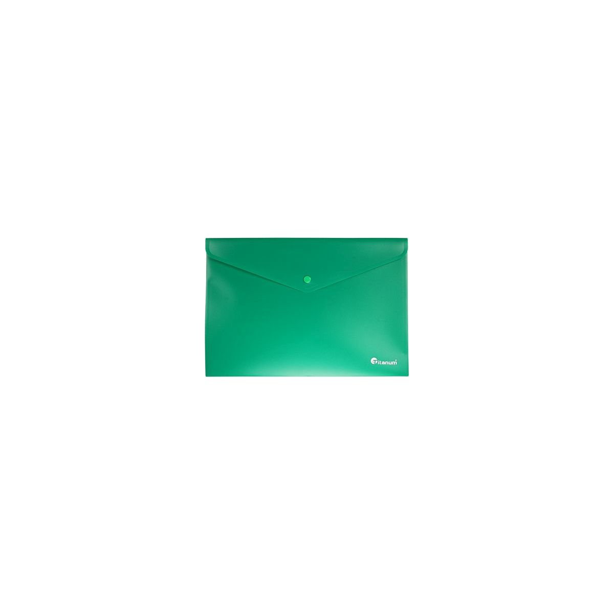 Teczka kopertowa PP Titanum A4 pozioma zielona mat (TKM4TGR)