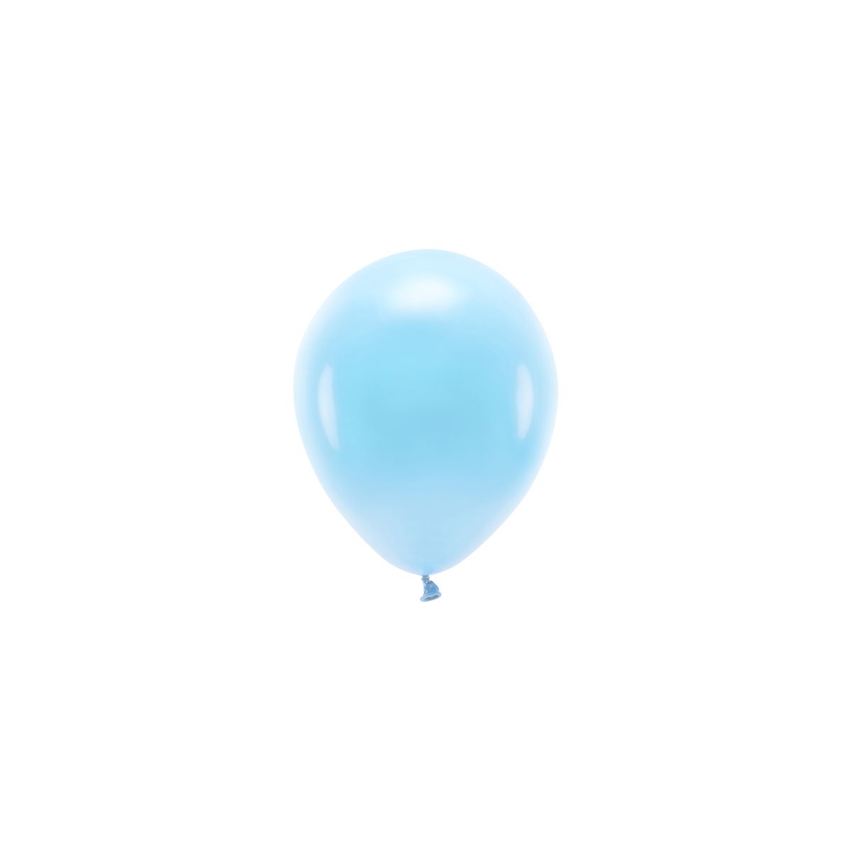 Balon gumowy Partydeco Pastel Eco Balloons błękitny 260mm (ECO26P-011)