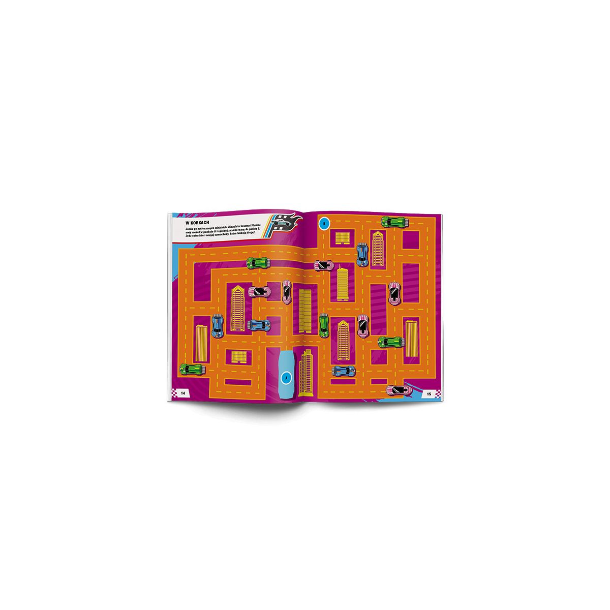 Książeczka edukacyjna Ameet Hot Wheels (FLA 1603)